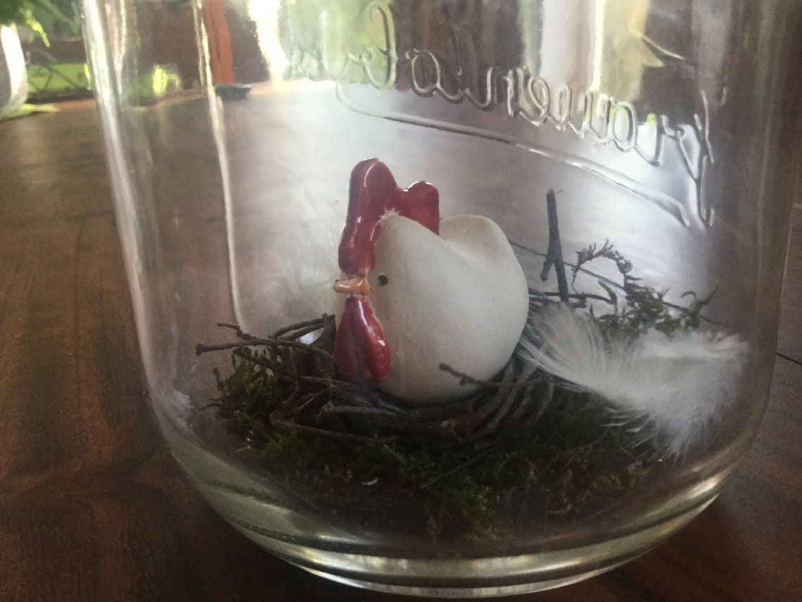 Huhn im Nest | Etsy
