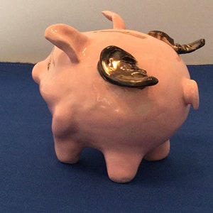 Fantasiefigur gefügeltes Sparschwein Bild 4