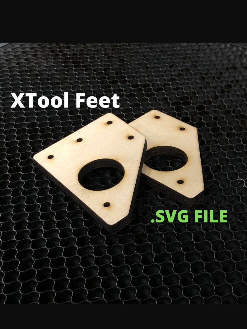 Xtool D1 Pro Feet Laser Cut Files Downloadable Svg File Etsy Hong Kong