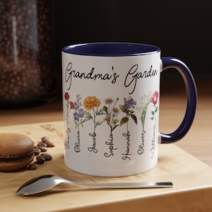 Omas Gartenbecher, personalisierte Mama Oma Gartenbecher, individuelles Geschenk für Mama, Muttertagsgeschenk, Geschenk für Mutter