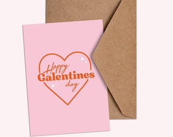 Galentines Day Card | Best Friend Card | Happy Galentines | Girls Valentines | Love Card | Card For Her