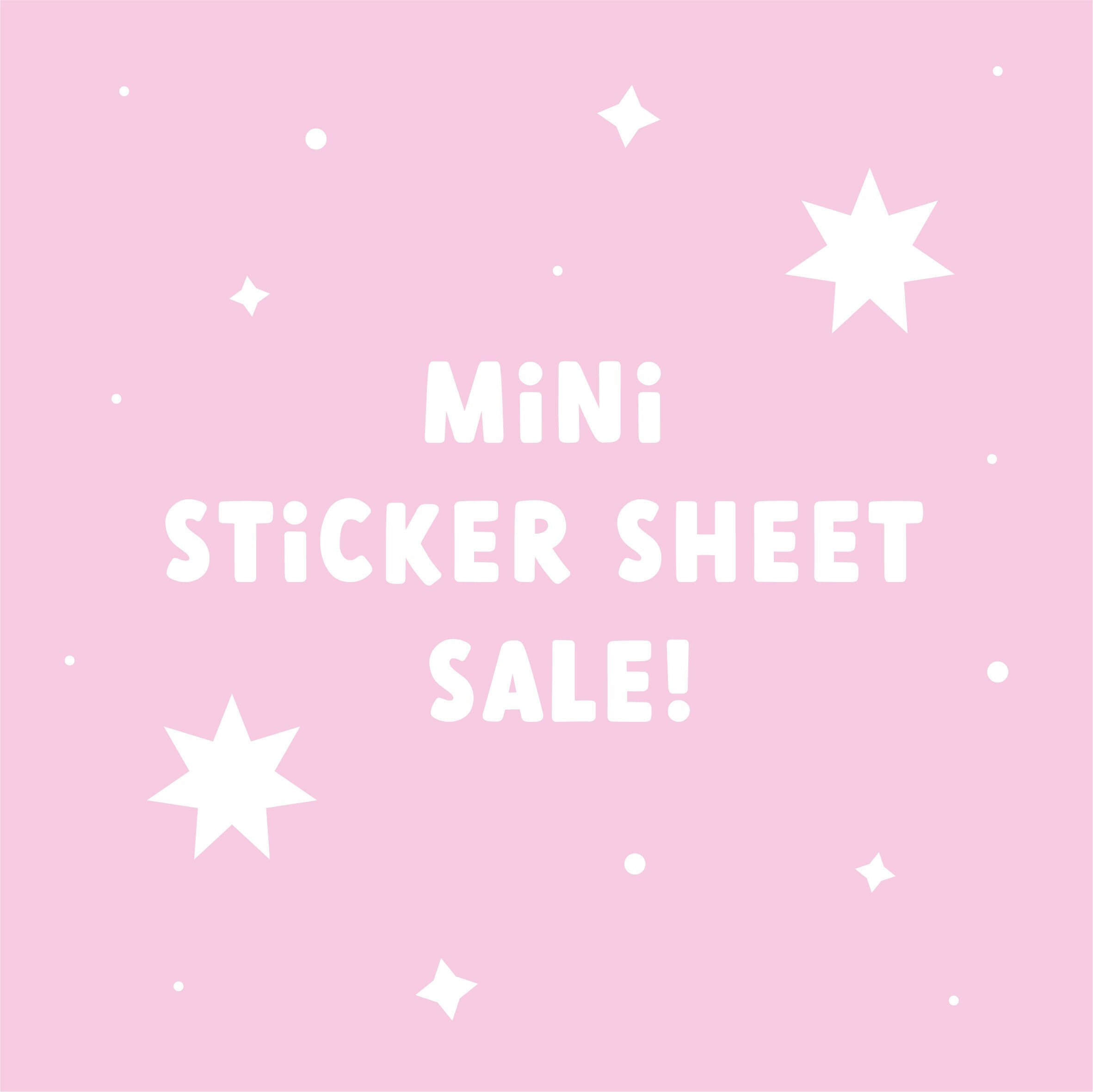 Mini Sticker Sheets -  UK