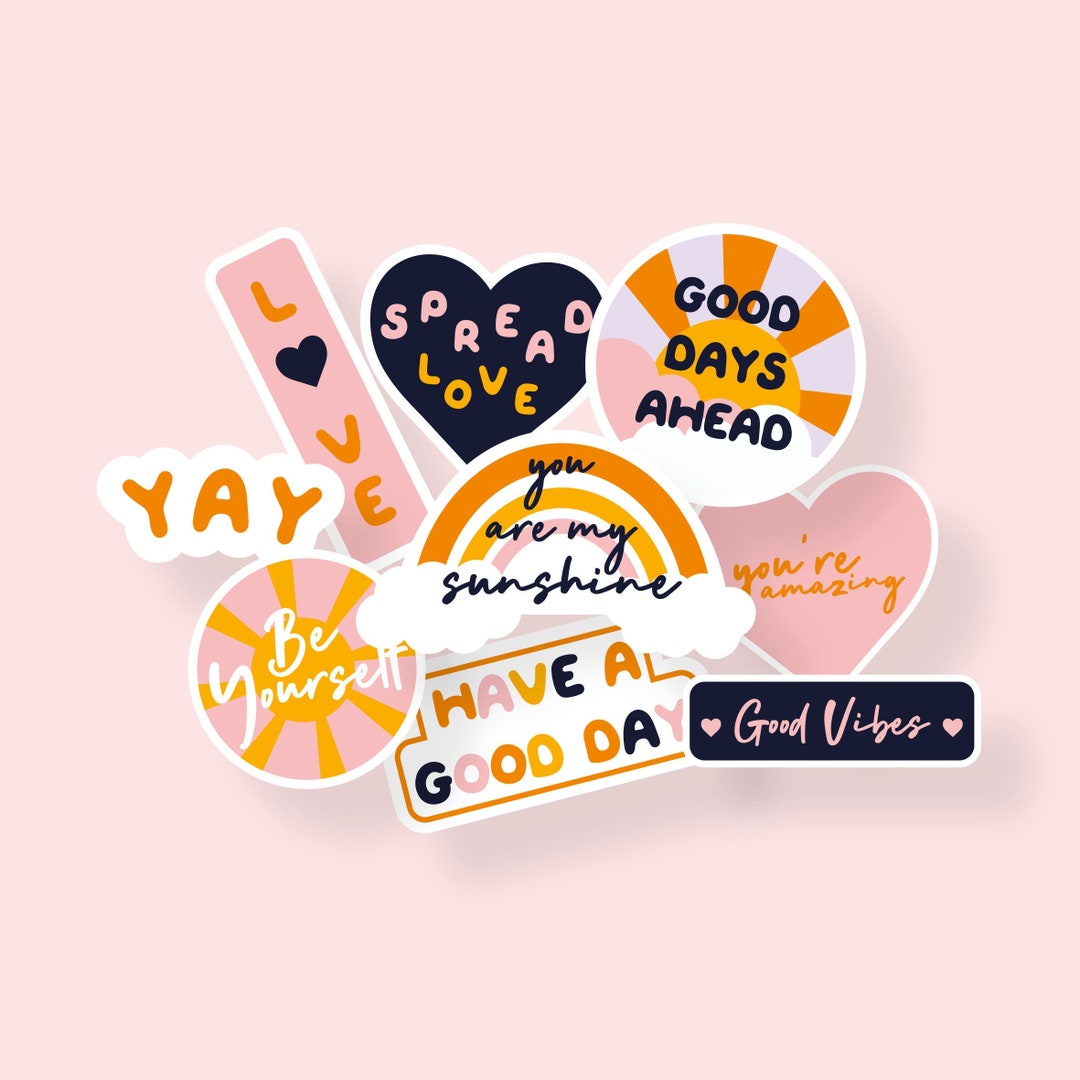 Self Love Sticker Pack | Cute Stickers | Positivity | Journal Stickers ...