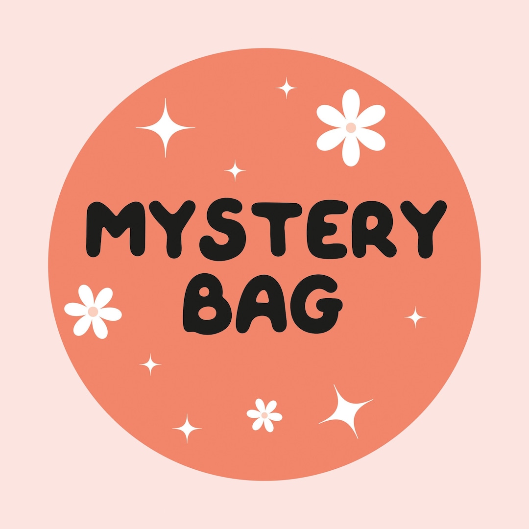 Mystery Bag Sticker Mystery Bag Prints Mystery Prints Greeting Card Gift  for Her Mystery Box Lucky Dip Gifts Under 10 
