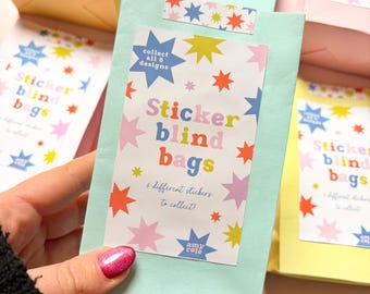 Sticker Blind Bags | Mystery Blind bags | Mystery Stickers | Gift Idea | Blind bags