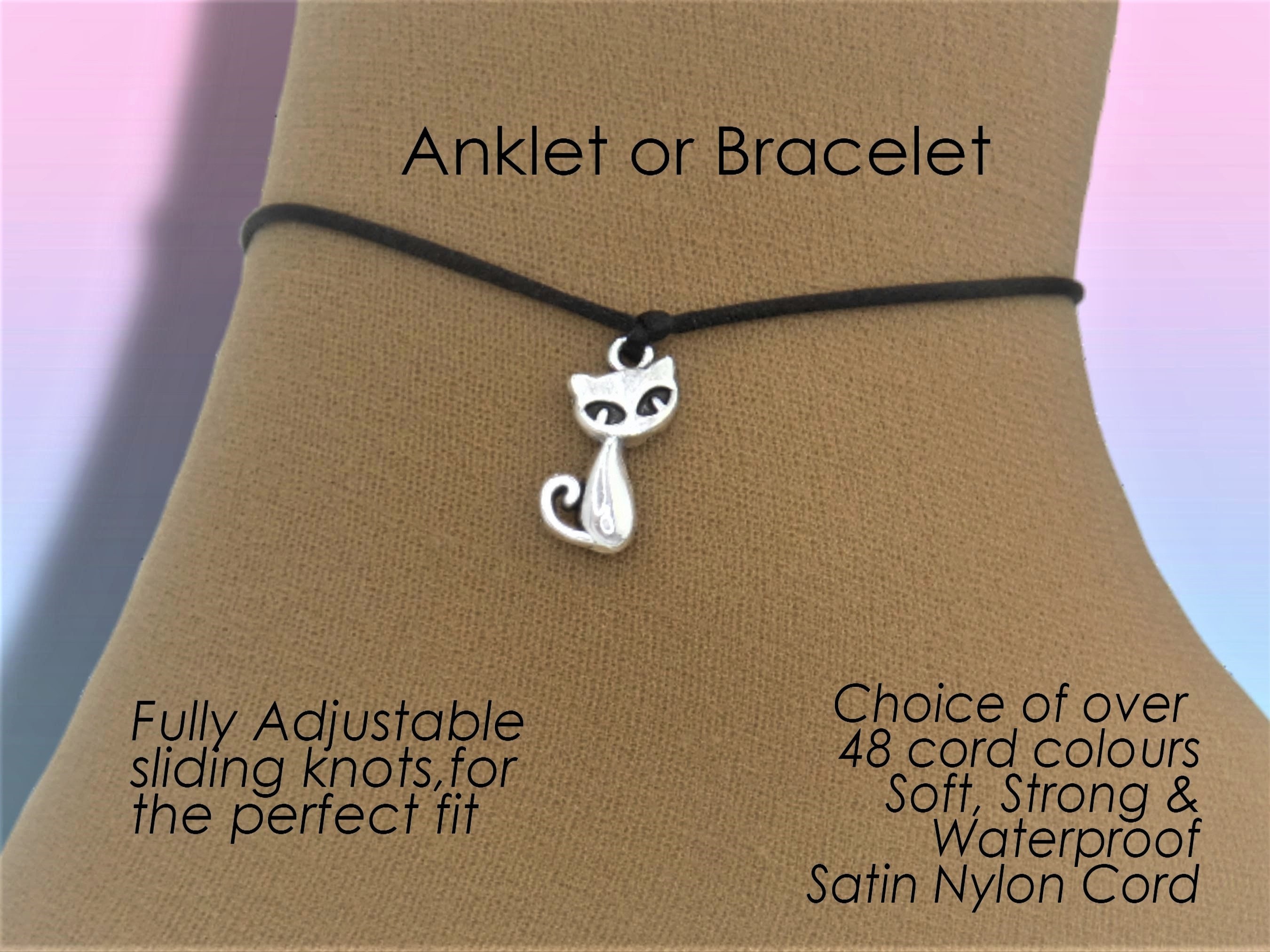 Silver Celestial Charm Double Chain Anklet | Claire's US
