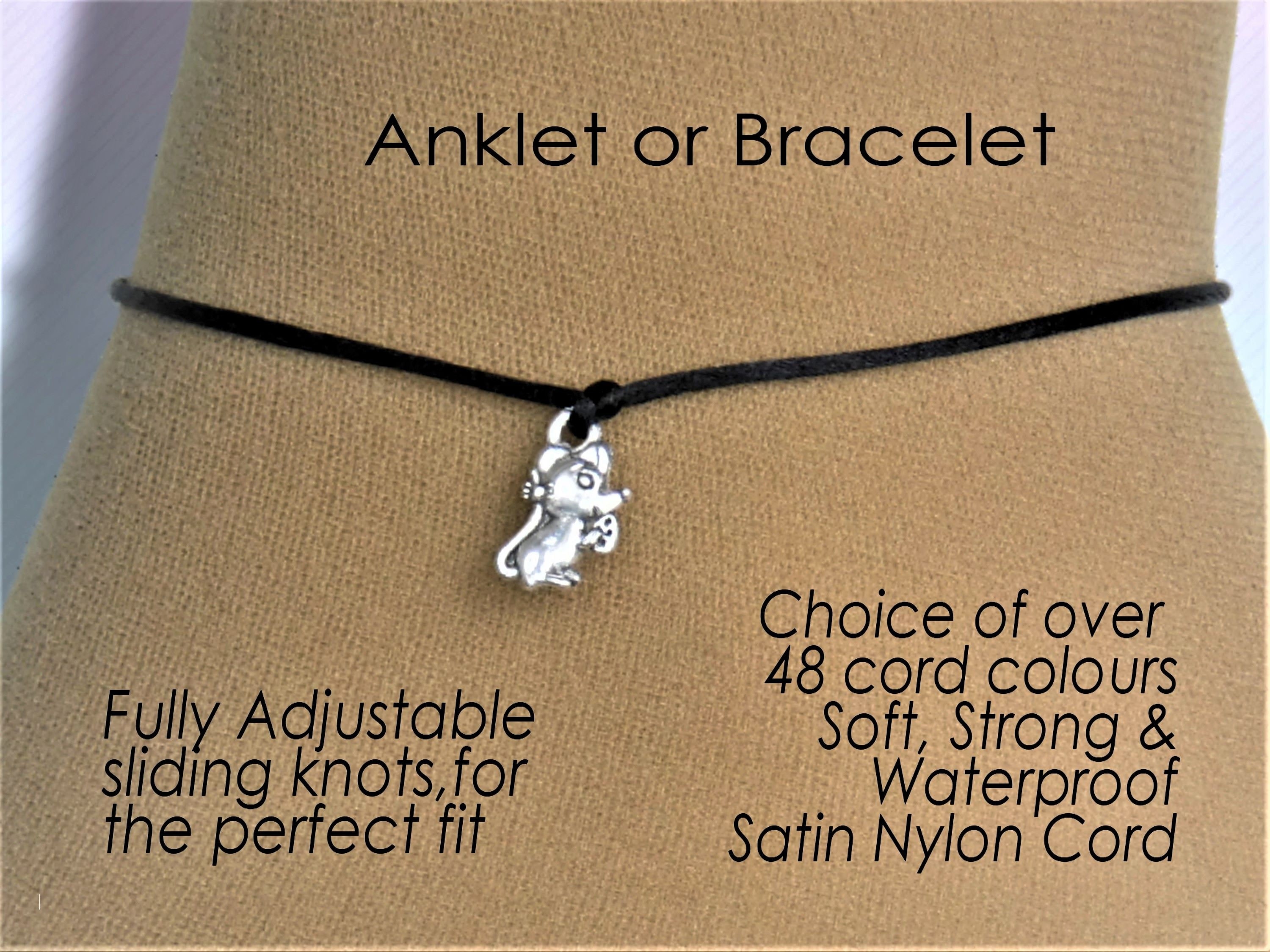 Mickey mouse hotsell ankle bracelet