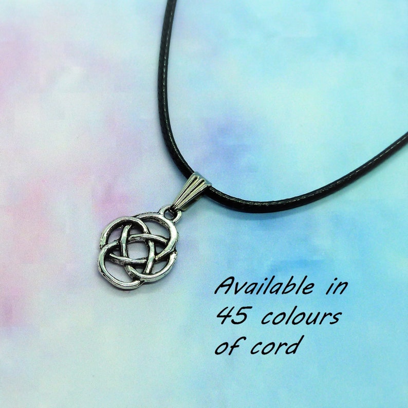 Dara Celtic Knot Choker Necklace Silver Dara Infinity Knot Etsy