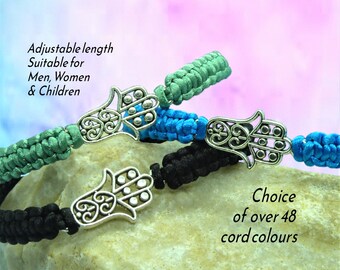 3 Colours UK Seller NEW Beautiful Handmade Cord Dragonfly Charm Bracelet 3 Colours UK Seller NEW Beautiful Handmade Cord Dragonfly Charm Bracelet