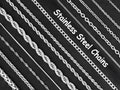 Stainless Steel Chain Necklace, Belcher, Box, Cable, Curb, Cuban, Figaro, Paperclip, Rope, Snake, Wheat, Lobster Clasp 16 - 30 inch