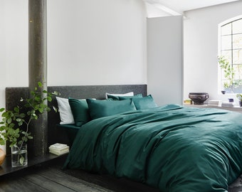 Green Duvet Cover Etsy