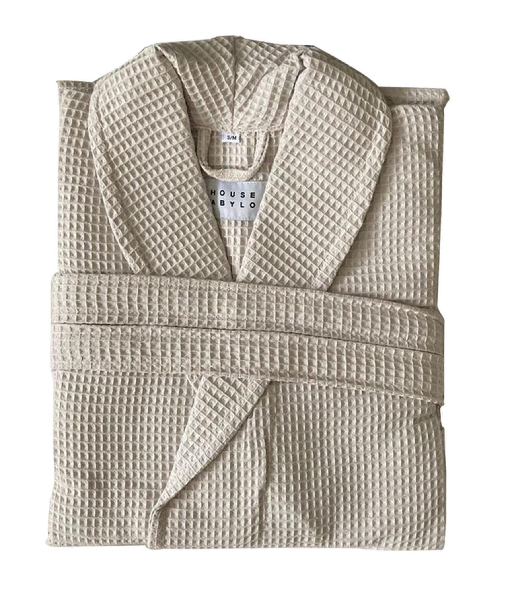 House Babylon Unisex Bathrobe Waffle Dressing Gown 230 GSM Etsy UK
