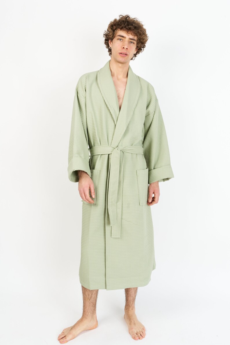 House Babylon Unisex Bathrobe Waffle Dressing Gown 230 GSM Etsy UK
