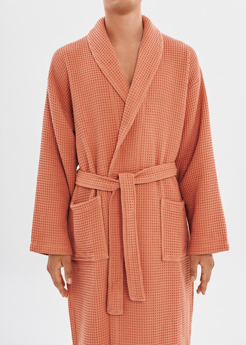 House Babylon Unisex Bathrobe Waffle Dressing Gown 230 GSM Etsy UK