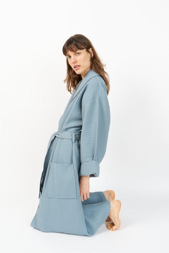 House Babylon Unisex Bathrobe Waffle 