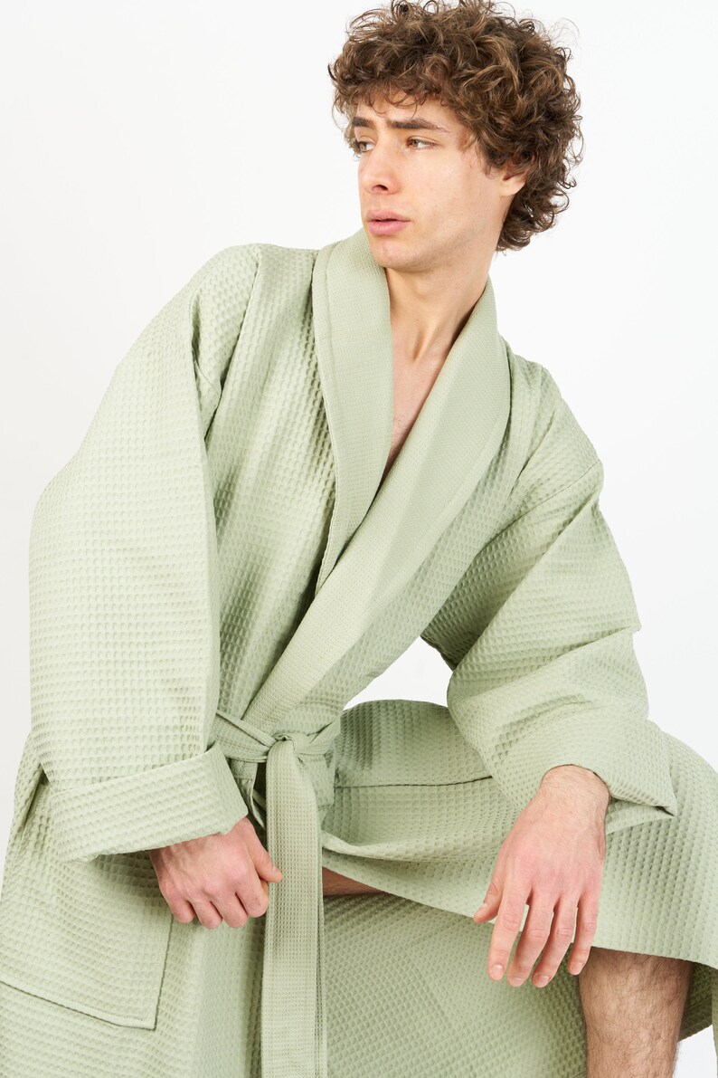 House Babylon Unisex Bathrobe Waffle Dressing Gown 230 GSM Etsy UK
