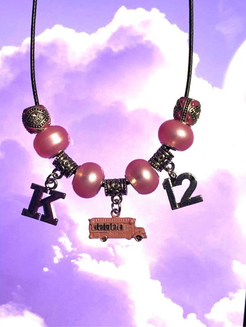 Melanie Martinez inspired charm necklace K12 Wheels on
