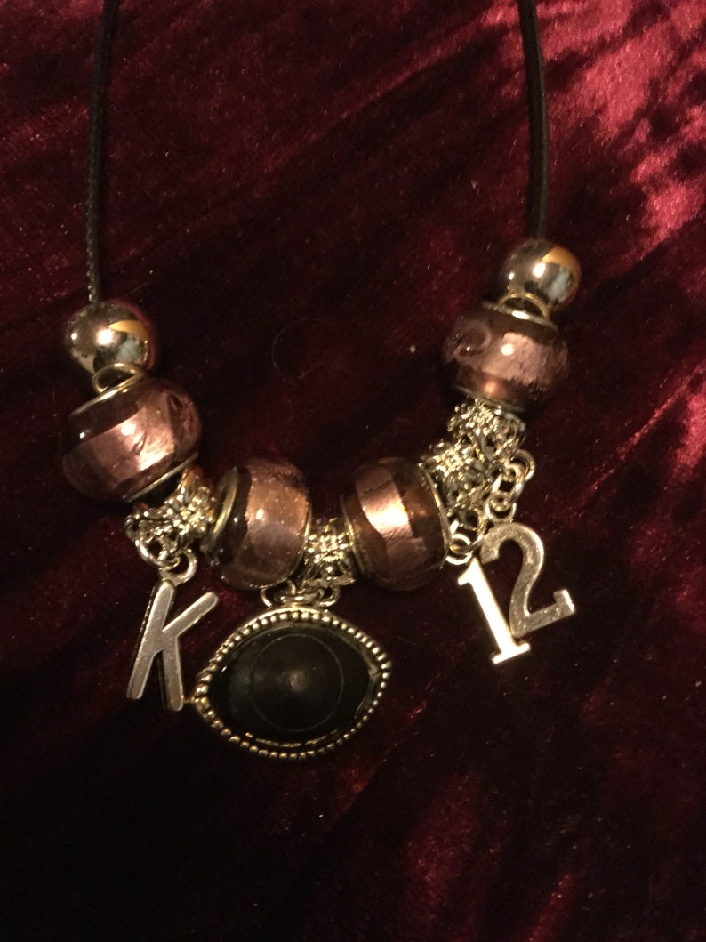 Melanie Martinez inspired K12 eye necklace pendant Etsy