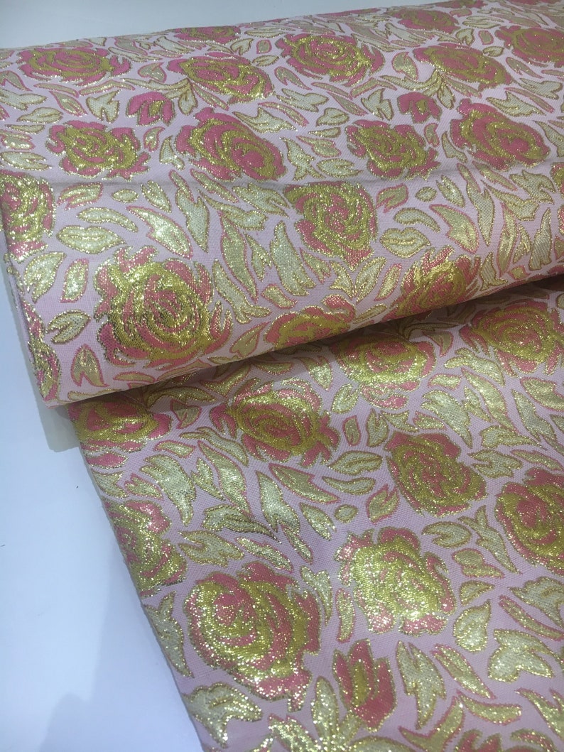 Lurex Brocade Brocade Fabric Corsage Fabric Dirndlstoff Conoration Brocade Fabrics KT4108
