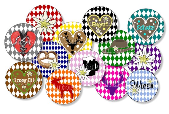 Cabochon Templates Oktoberfest 49 Motifs Cabochon Images Etsy