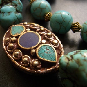 Necklace &quot;L &#39; Onde bleue&quot;