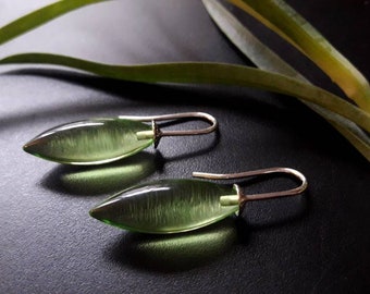 Boucles d’oreilles « Bursting Buds"Argent Verre Printemps Primavera