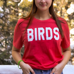 St Louis Birds Baseball T Shirt | STL Tee | Missouri | Red | Unisex | Cardinals | Gift for Him Her| Fathers Day| Bella Canvas | Soft | Soft