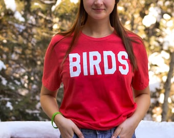 St Louis Birds Baseball T Shirt | STL Tee | Missouri | Red | Unisex | Cardinals | Gift for Him Her| Fathers Day| Bella Canvas | Soft | Soft
