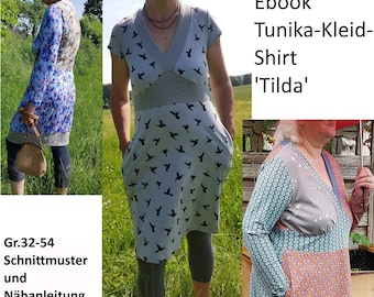 Sewing pattern ladies tunic