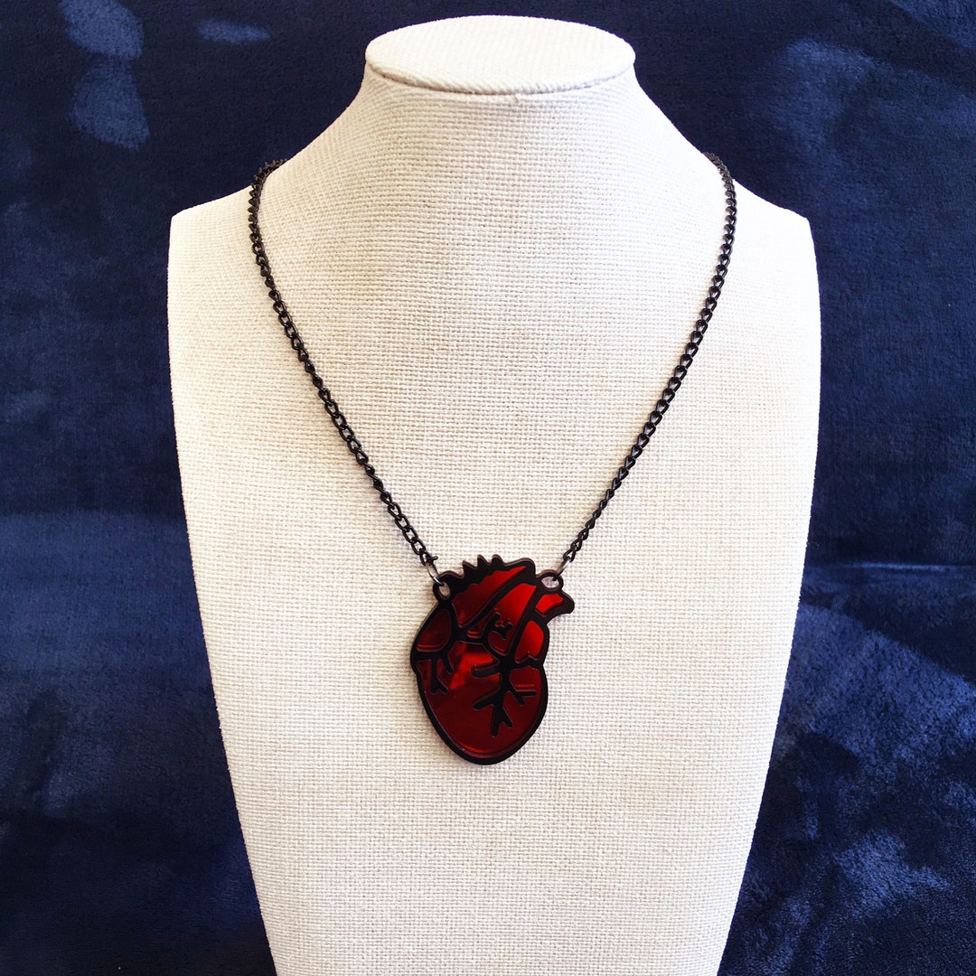 Collana Di Vampiri Gotici Collana Con Ciondolo In Pietra - Foto 4