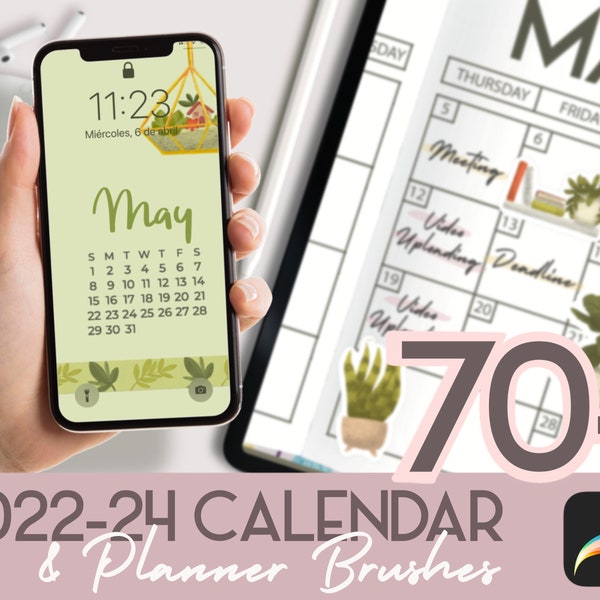 Calendar Stamp Etsy