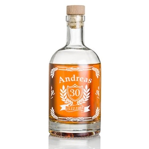 Personalisiertes Whisky Flasche inkl. Gravur Ju...
