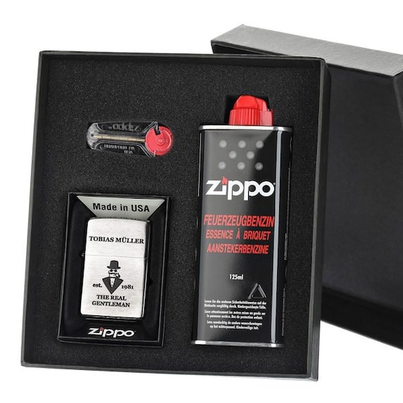 3-piece Zippo Storm Lighter Gift Set Including