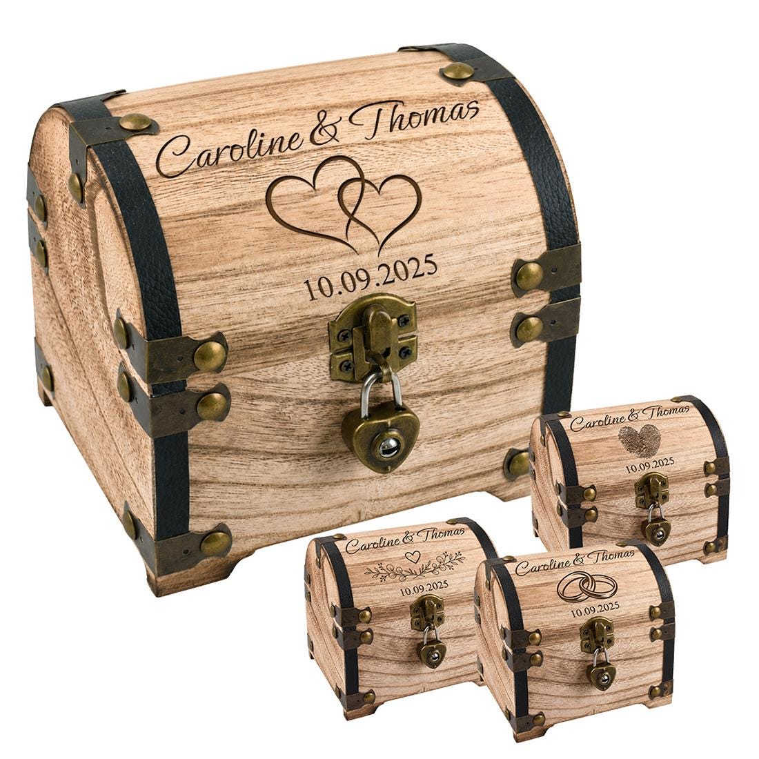 Treasure chest with lock