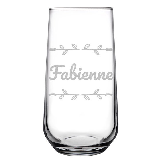 Art Deco Cocktail Glasses - Highball Ribbed Wave Glasses (Set Of 4