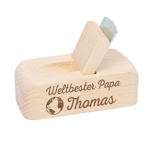 Beer opener bottle opener with personalized motif World&#39;s Best Dad