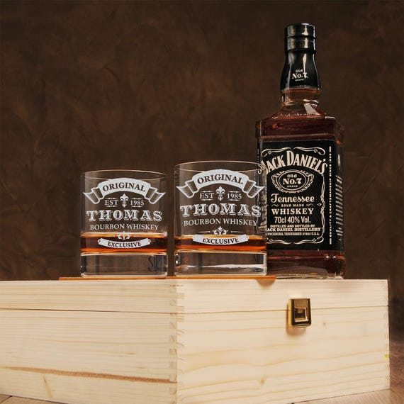 Bicchiere Da Whisky Leonardo Personalizzato Con Nome E Anno – Incisione Laser Di Qualità – Regalo Originale Per Lui, Compleanno, Fan Del Whisky – 380 Ml