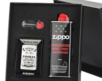 3 pcs. Storm lighter gift set Zippo incl....