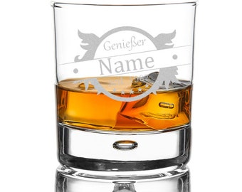 Personalizowany kieliszek do whisky z grawerem Ciesz się...