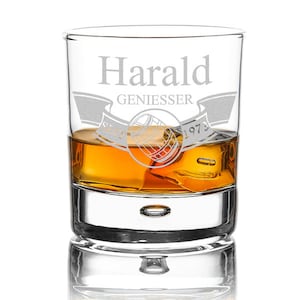 Personalisiertes Whiskyglas inkl. Gravur Banner...