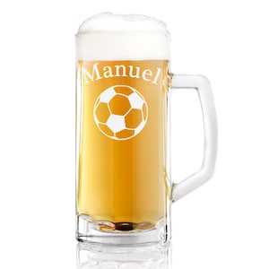 Bierkrug  Bierseidel 0,5 Liter mit Gravur