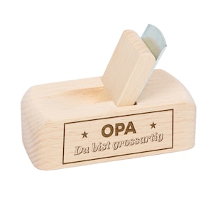 Bottle opener with desired motif Grandpa You are great