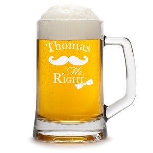Boccale Da Birra Leonardo Effetto Polare | 0,3 L In Vetro | Personalizzato Con Incisione Del Nome | Regalo Per Appassionati Di Calcio | Lavabile In Lavastoviglie