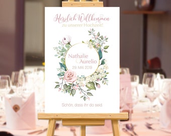 Leinwand Hochzeit Etsy
