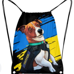Ukrainien Cordon 3D Sac Sac À Dos Sac pour Femmes Hommes Enfants Étanche Été Pique-Nique Sac De Plage Sport Pouch, sac à cordon pour enfants