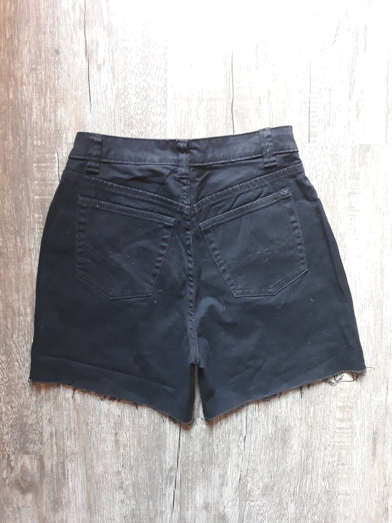 high waisted american flag shorts