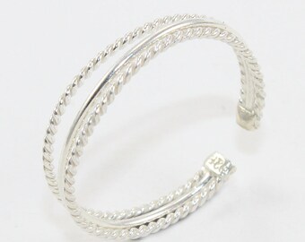 Adjustable Toe Ring, 925 Silver Toe Ring, Handmade Toe Ring, Minimal Silver Toe Rings for woman, Gift for her, Toe Ring, Mothers day gift,