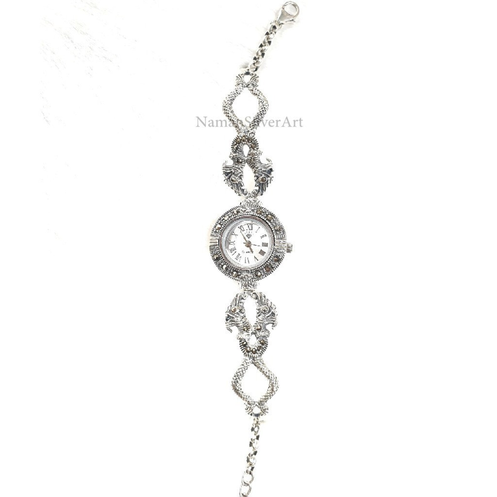 925 Sterling Silver Wrist Watches for Woman Handmade Watches Etsy UK