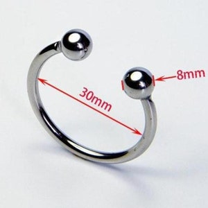 Sterling silver cock ring - Penis ring- Adjustable penis - jewelry