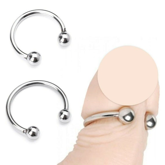 Cock Ring Penis Jewelry 925 Silver Penis Ring Dick Ring Sex Toys Cock Ring  Mature Bondage Glans Ring Cock Jewelry Fetish Adult Toy 